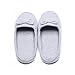 Ofoot Women's Cotton Memory Foam Anti-slip House Slippers with Cute Bow