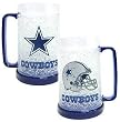 Dallas Cowboys Crystal Freezer Mug - Football Sports Merchandise