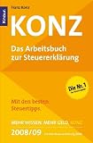  : Konz 2008/2009 - Das Arbeitsbuch zur Steuererklärung