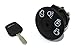 The ROP Shop New Ignition Key Switch w/Key for MTD 725-1741 925-1741 Lawn Mower Tractor