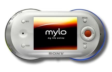 Sony mylo Personal Communicator COM-1 2.4-inch LCD- (White)