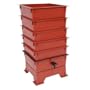 Worm Factory DS5TT 5-Tray Worm Composter - Terra Cotta