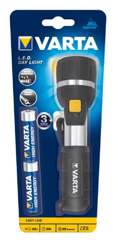 Varta LED Day Leuchte inklusive 2x AA Batterie 16610101421