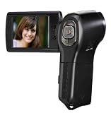AgfaPhoto DV-5580Z Camcorder (SD/SDHC-Card, 3-fach opt. Zoom, 5 Megapixel, 6,4 cm (2,5 Zoll) Display) schwarz