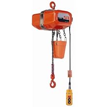 Elephant Lifting SA Series SA-1S-15 1-Phase Electric Chain Hoist, Single Speed, 2200 lbs Capacity, 15' Lift , 10 fpm Lift Speed, 1.21 HP, 115V/60Hz