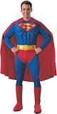 Adult Muscle Chest Superman Costume Size Medium (38-42)