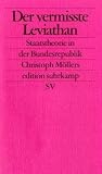 Der vermisste Leviathan: Staatstheorie in der Bundesrepublik