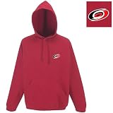 Carolina Hurricanes NHL Goalie Pullover Hooded Sweatshirt (Dk Red)