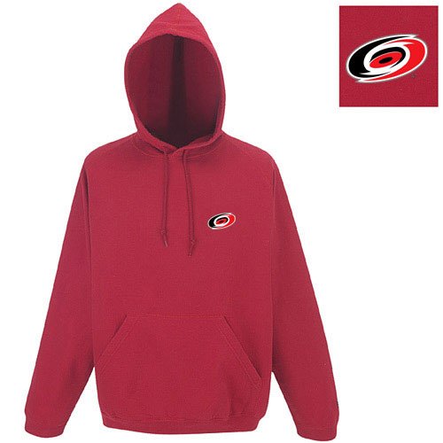 Carolina Hurricanes NHL Goalie Pullover Hooded Sweatshirt (Dk Red)