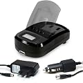 LCD (Neue Generation) Ladeger�t Charger f�r Panasonic VW-VBN130 VW-VBN260 VW-VBN serie Akkus / HDC-HS900 HDC-TM900 HDC-SD909 HDC-SD900 HDC-SD 800