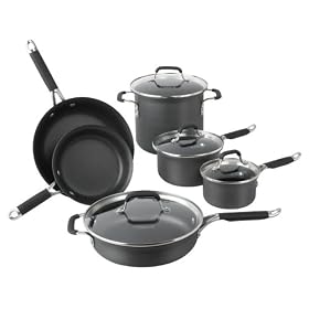 Kitchen Essentials® from Calphalon® Hard Anodized Nonstick 10-pc. Cookware Set