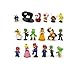 Super Mario Bros Figure Toy 18pcs Doll 1-3 Action Figure