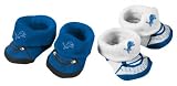 Detroit Lions 6-9 Month 2 pair Bootie Set