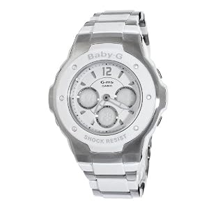 Casio Womens MSG300C 7B1 Baby G G MS Cool and Tough Ana Digi Watch Casio Women's MSG300C-7B1 Baby-G G-MS Cool and Tough Ana-Digi Watch