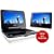 Philips Dual Screen Portable DVD Player (Twin Screens) PET718