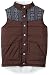 Roxy Girls 7-16 Roxy Girl - It Had To Be You Nylon/Sweater Mix Vest,Brown,XL (16)