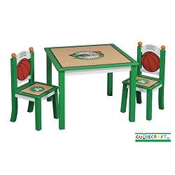 Guidecraft Boston Celtics Kids Table And Chair Set