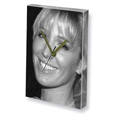 POPPY MONTGOMERY - Canvas Clock (LARGE A3 - Signed by the Artist) #js004