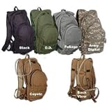 Black Color Hydration Pack Backpack 2.5 Liter (84oz) Bladder for Cycling, Moutain Biking, Snowboarding, Hiking, and Great Outdoors