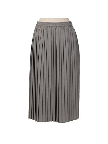 (アマカ) AMACA 【ウォッシャブル】ポリエステルレーヨンツイルスカート V5S12434__