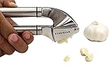 HomeBeck&reg; Garlic Press & Garlic Peeler,Professional Garlic Press Kit for the Home Cook or Pro Chef