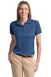 Ladies Bamboo Charcoal Birdseye Jacquard Sport Shirt