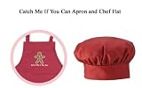 Catch Me If You Can Apron + Hat - Red