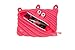 ZIPIT Monster Pencil Case for Girls, Cute 3-Ring Binder Pencil Pouch for Kids and Teens, Stationery Bag for School ,Pink