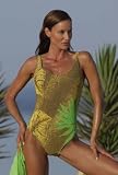 Solar Tan Thru Jungle Snake Traditional Tank
