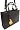Lilley & Skinner Black Leather Work Bag / Briefcase A4