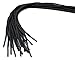 OrthoStep Round Dress Thin Black 45 inch Shoelaces 2 Pair Pack
