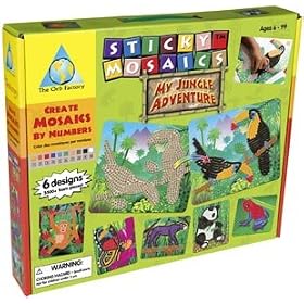 STICKY MOSAICS - MY JUNGLE ADVENTURE by The Orb Factory by 