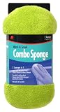 Buffalo Industries Microfiber & Mesh Combo Sponge