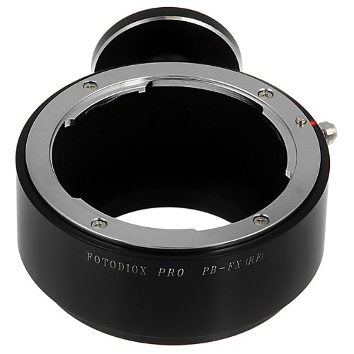 Fotodiox Pro Lens Mount Adapter Praktica B (PB) Lens to Fujifilm X Camera Body, Black (PB-FujiX-Pro)