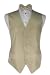 Tuxedo Vest - Venetian Collection Light Champagne with Coordinating Bowtie