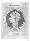 Arsinoe Queen of Egypt Wife and Sister of Ptolemy II Philadelphus Reigned 280, 272 Bc Art Giclee Poster Print, 18x24