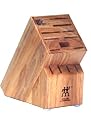 HENCKELS Twin 14-Slot hard wood Knife Storage Block
