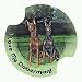 Set of Two Doberman Pinscher Occasion Carsters - Style dpa22