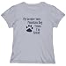 T-Shirt Woman Silver Gray  My Greater Swiss Mountain Dog Thinks I Am Great  Dog