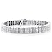Sterling Silver 1.0 carat Diamond Bracelet- Size 7