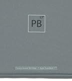  : Tucano Second Skin Collection - Folder in neoprene for 17' Apple  Powerbook G4 - Elements Graphics.  Grey