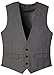Ruth&Boaz Men's 2Pockets 3Button Business Suit Vest