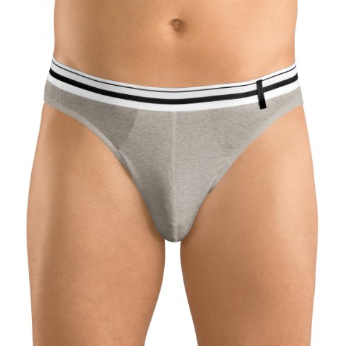 Skiny Herren Slip SKINY Live!   Men / 6861 Hr. Brasil Slip, Gr. 7 (XL), Grau (9537 MELANGE Preisvergleich