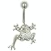 Frog Dangle Belly Ring