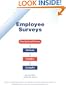 Employee Surveys: Practical And Proven Methods, Samples, Examples