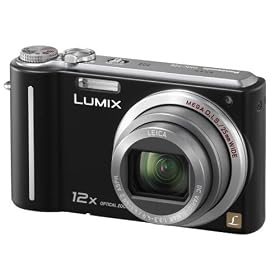 Panasonic Lumix DMC-TZ6EF-K - Digital camera - compact - 10.1 Mpix - optical zoom: 12 x - supported memory: MMC, SD, SDHC - black