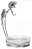 Arthur Court Monkey Banana Holder with Bowl