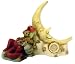 SLEEPING DRAGON, DREAMING MOON DREAM STAR and TEDDY BEAR CELESTIAL FANTASY ART COLLECTOR FIGURINE