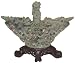 Fu dog incense burner - carved stone