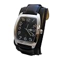 Durable Work/Fashion Watch with Rectangular Face